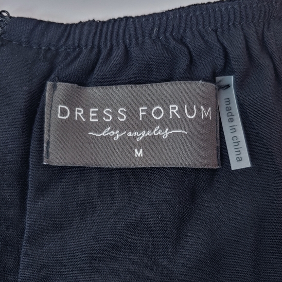 Dress Forum‎ Floral Keyhole Sleeveless Romper M - Picture 4 of 6